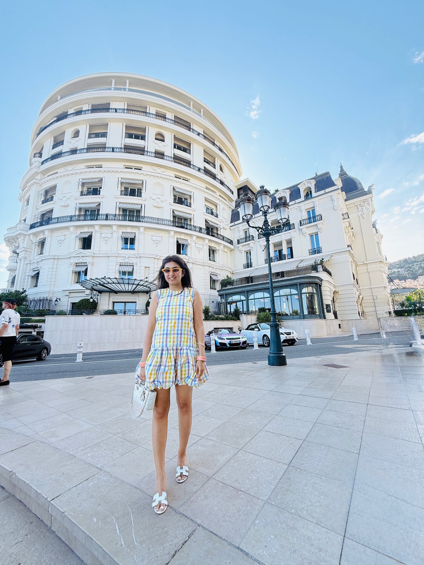 NIKITA KHURANA IN STRIPES COTTON DRESS