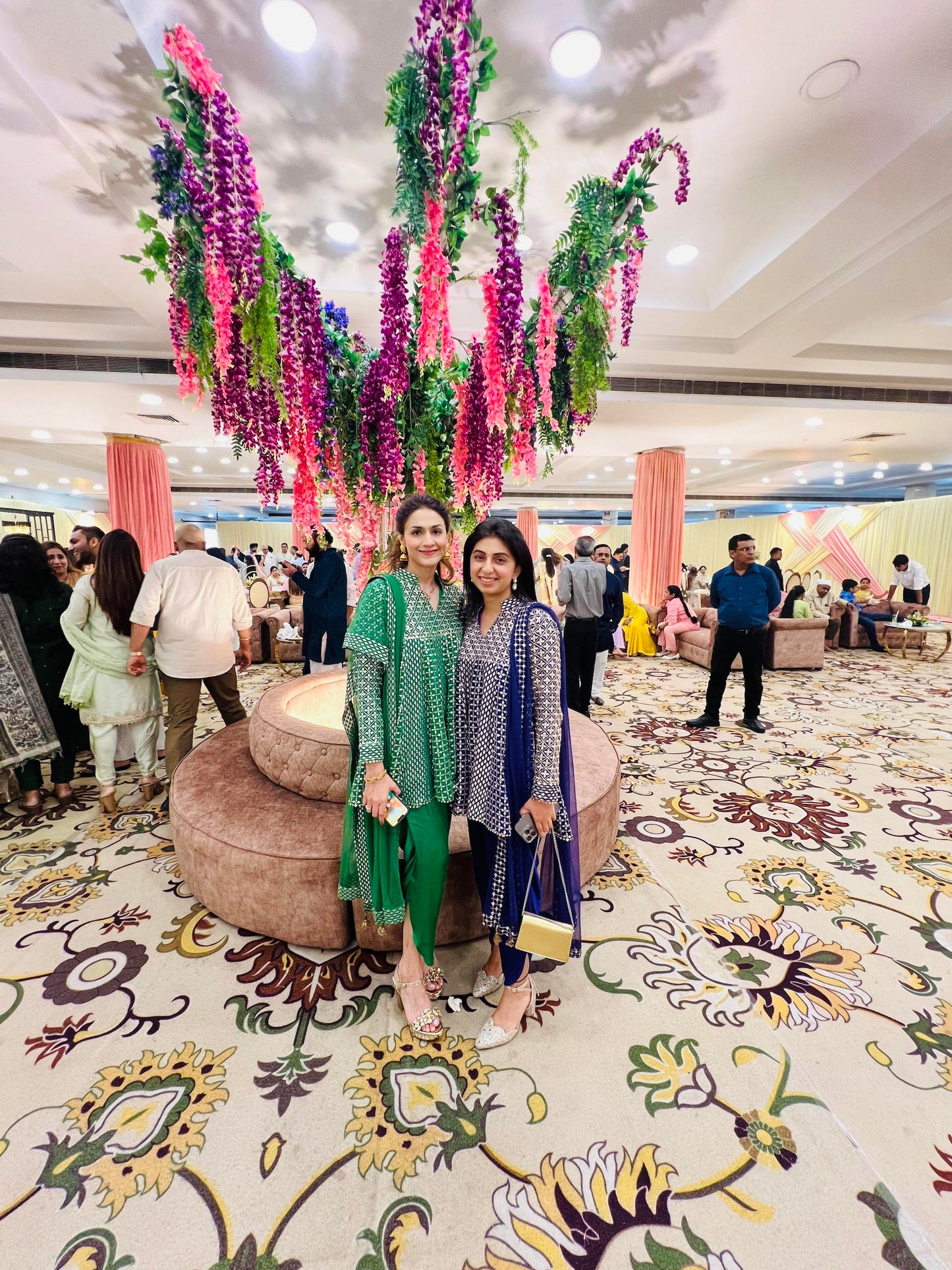 ZARI & SEQUIN DHOTI SET