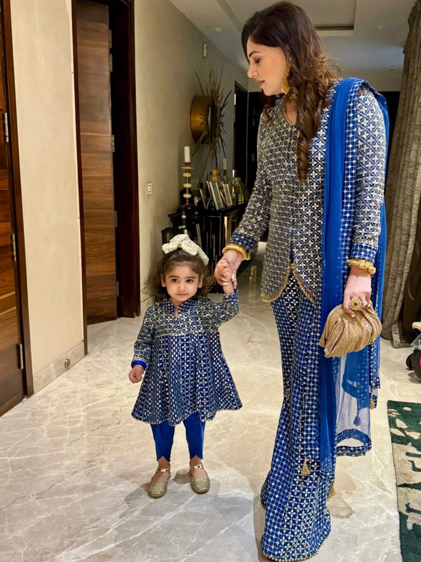 ZARI & SEQUIN COORD SET