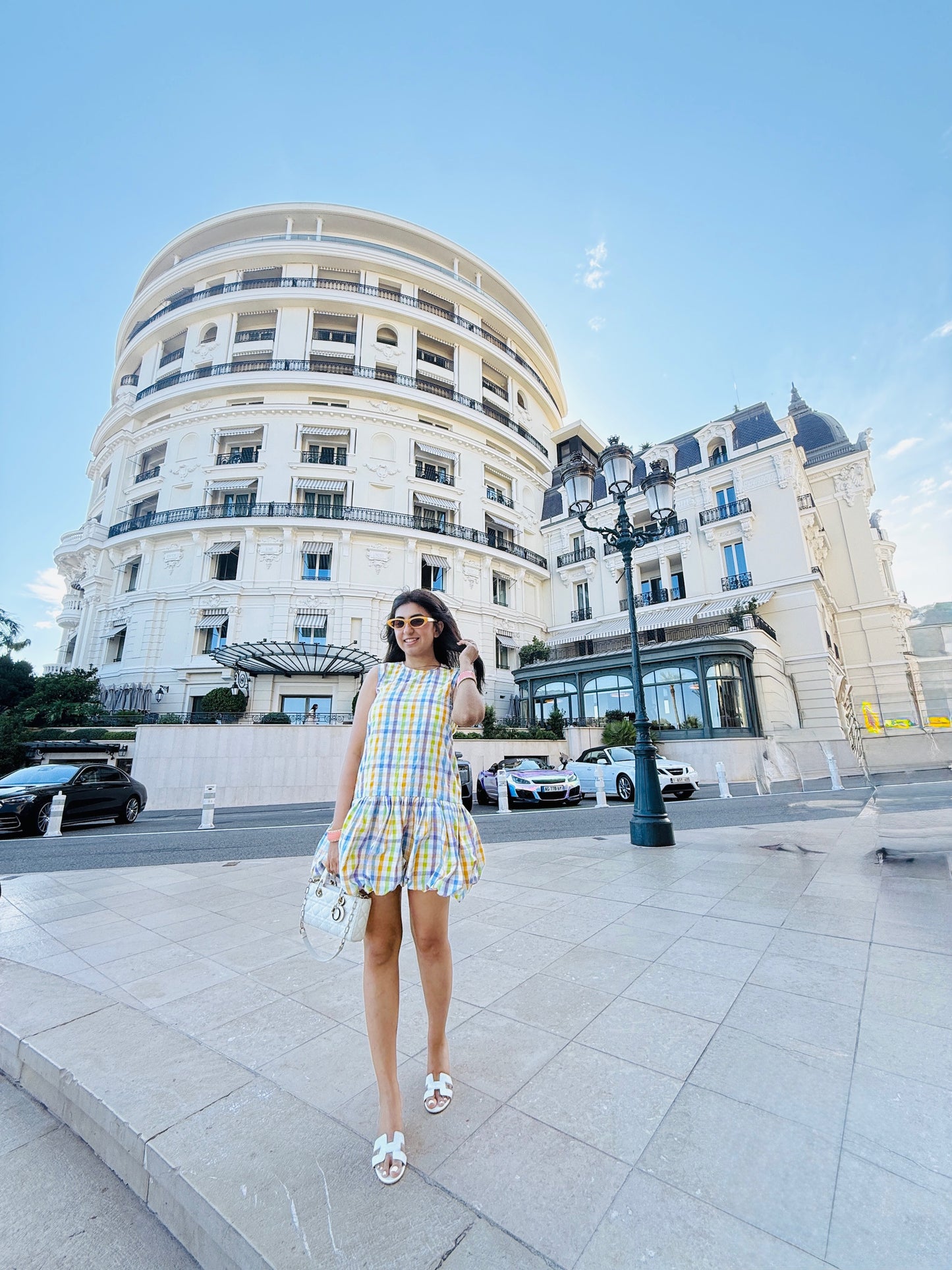 NIKITA KHURANA IN STRIPES COTTON DRESS