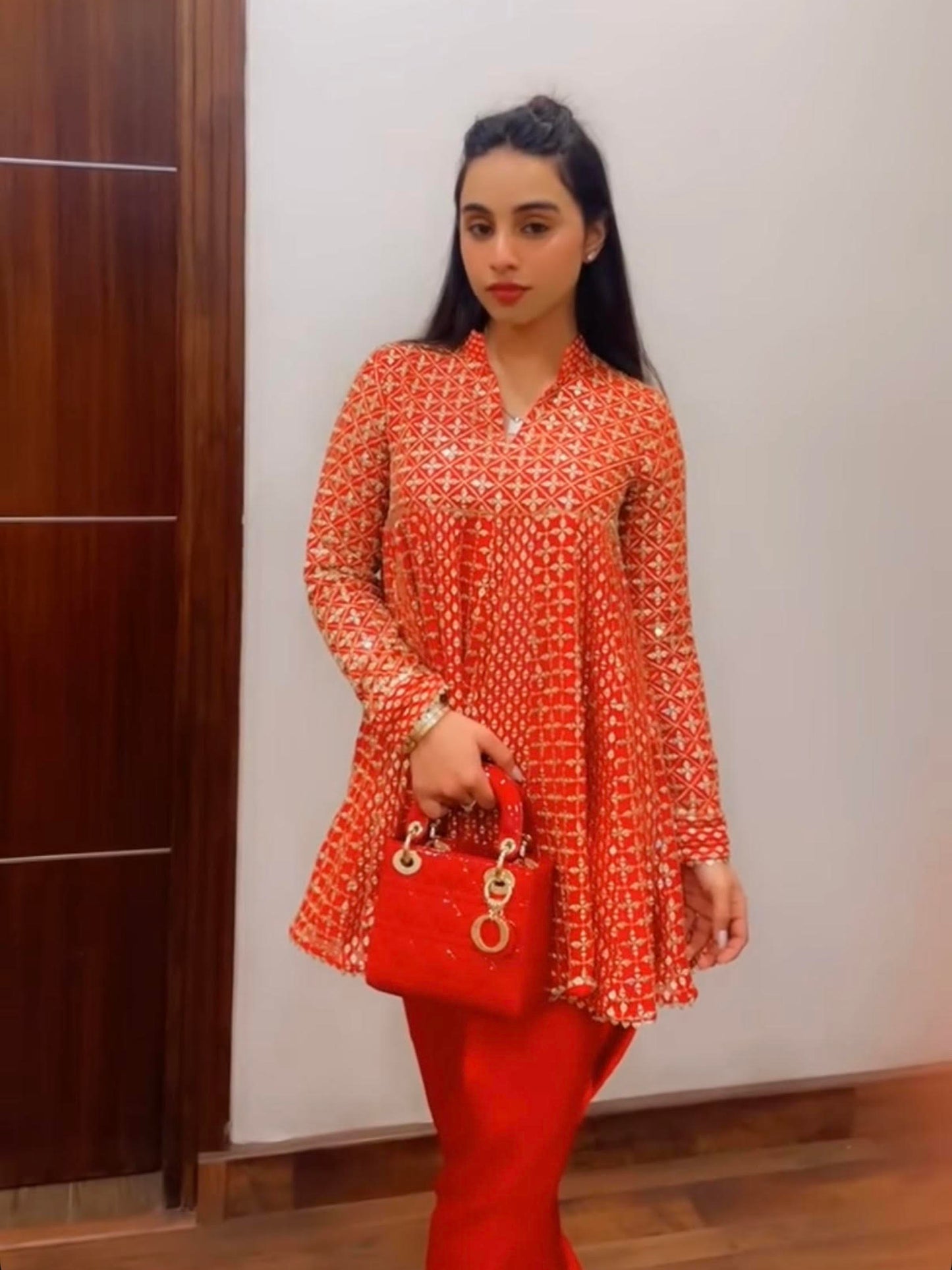 ZARI & SEQUIN DHOTI SET