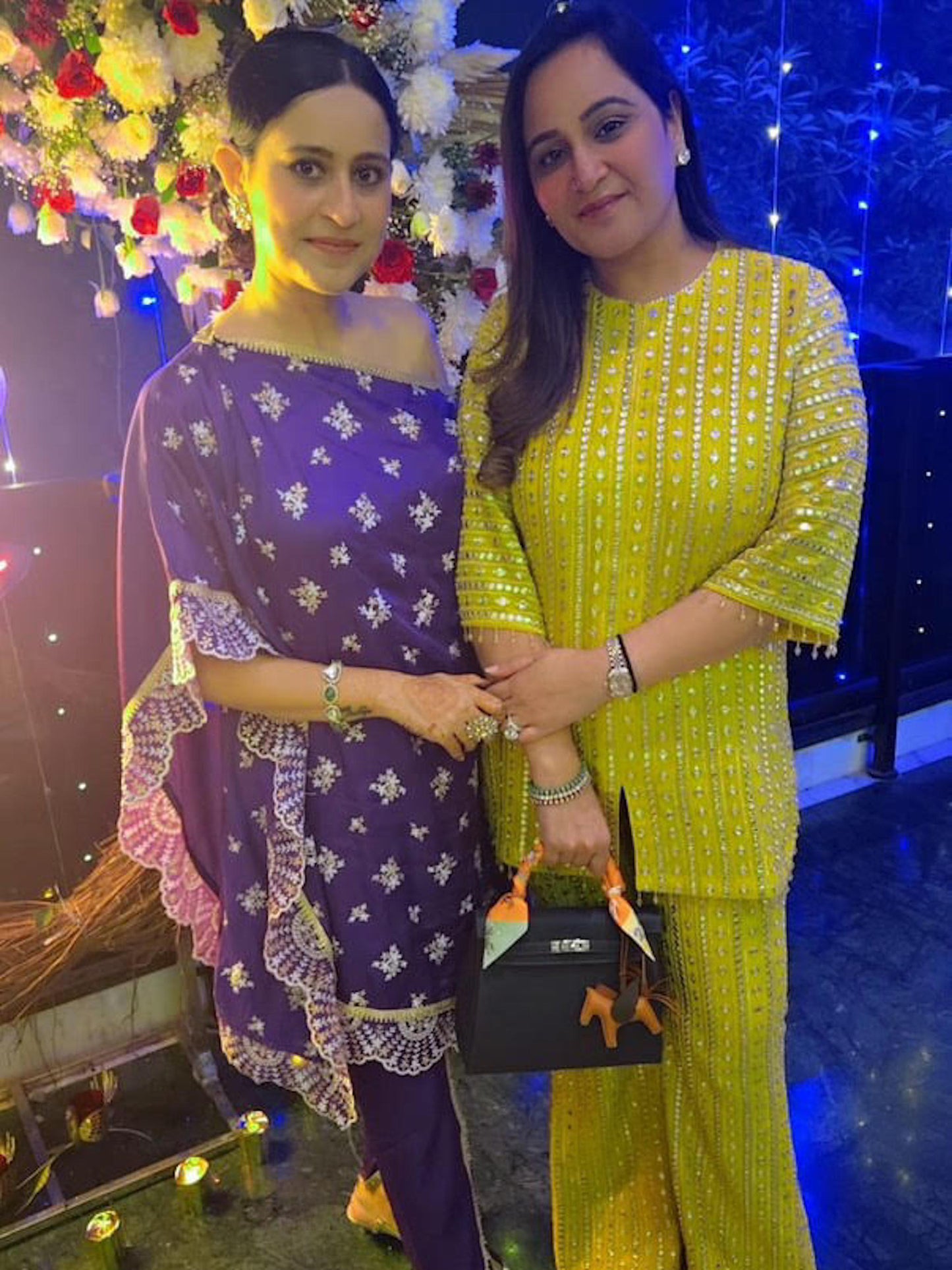 YELLOW GOTA WORK COORD SET