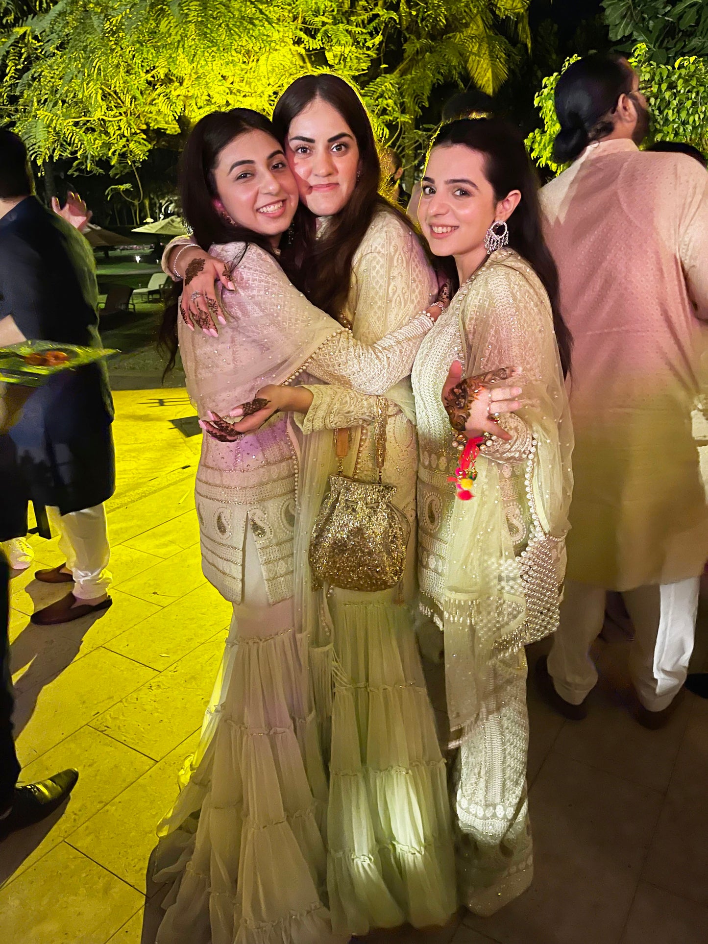 TANYA NARANG IN GREEN CHIKANKARI COORD SET