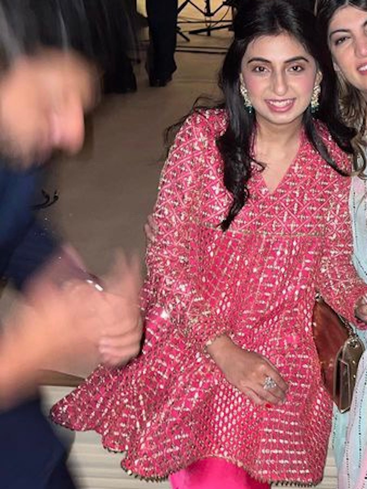 NIKITA KHURANA IN ZARI & SEQUIN DHOTI SET