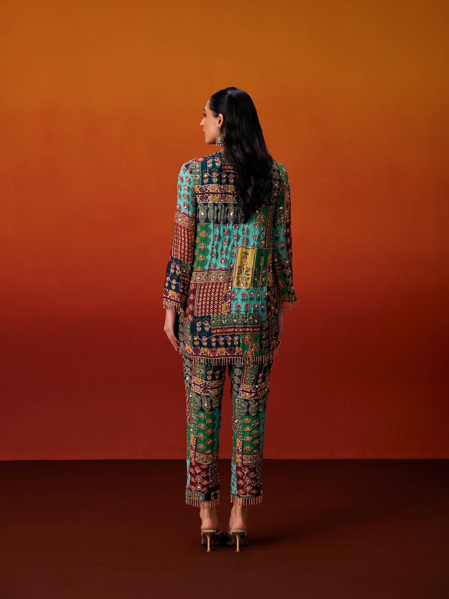 MULTICOLOR COORD SET