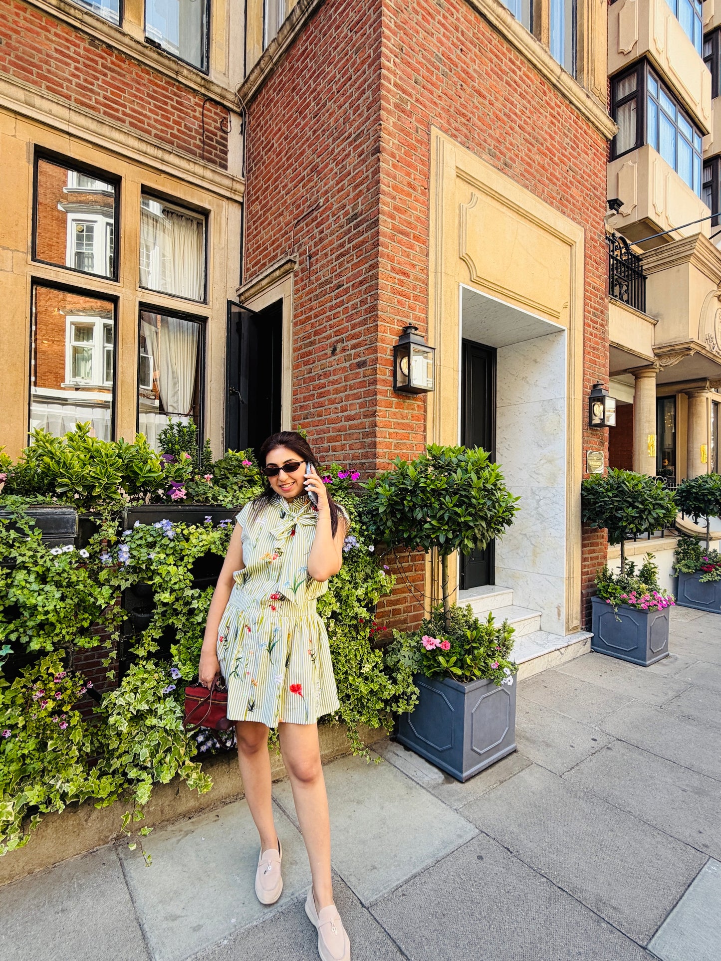 NIKITA KHURANA IN GREEN COTTON DRESS