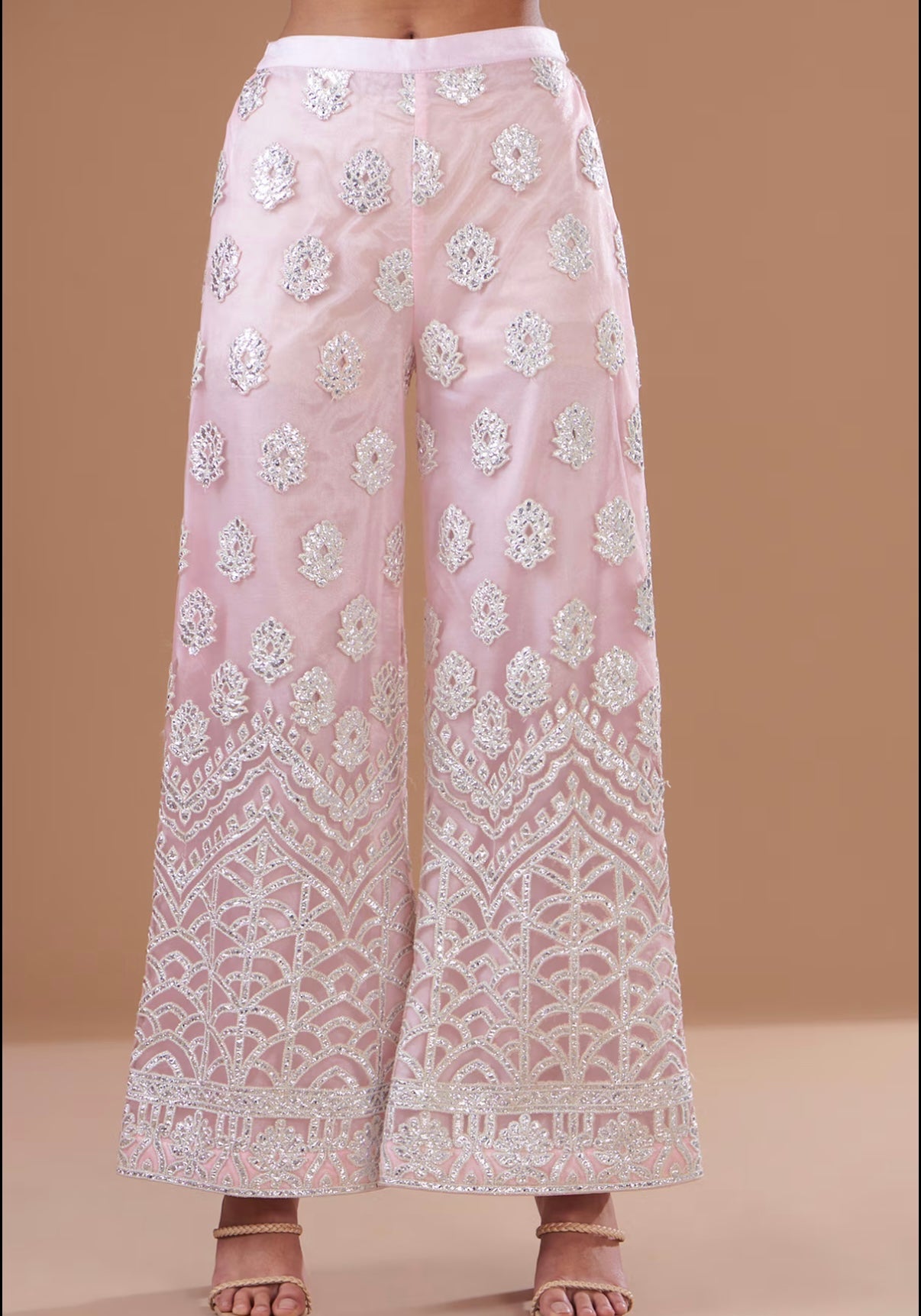 PINK FOIL WORK COORD SET