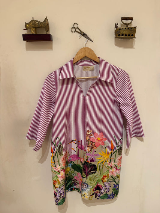 PINK COTTON DRESS