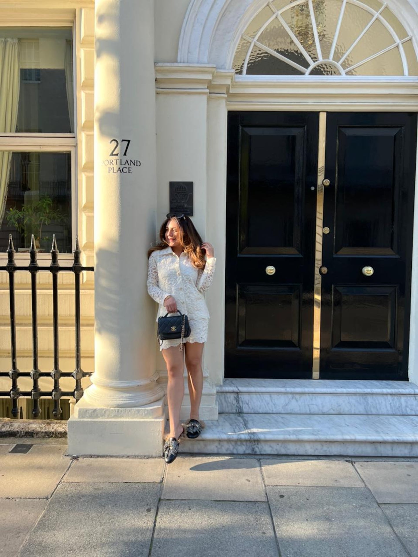 MEGHNA PAHWA IN WHITE LACE COORD SET