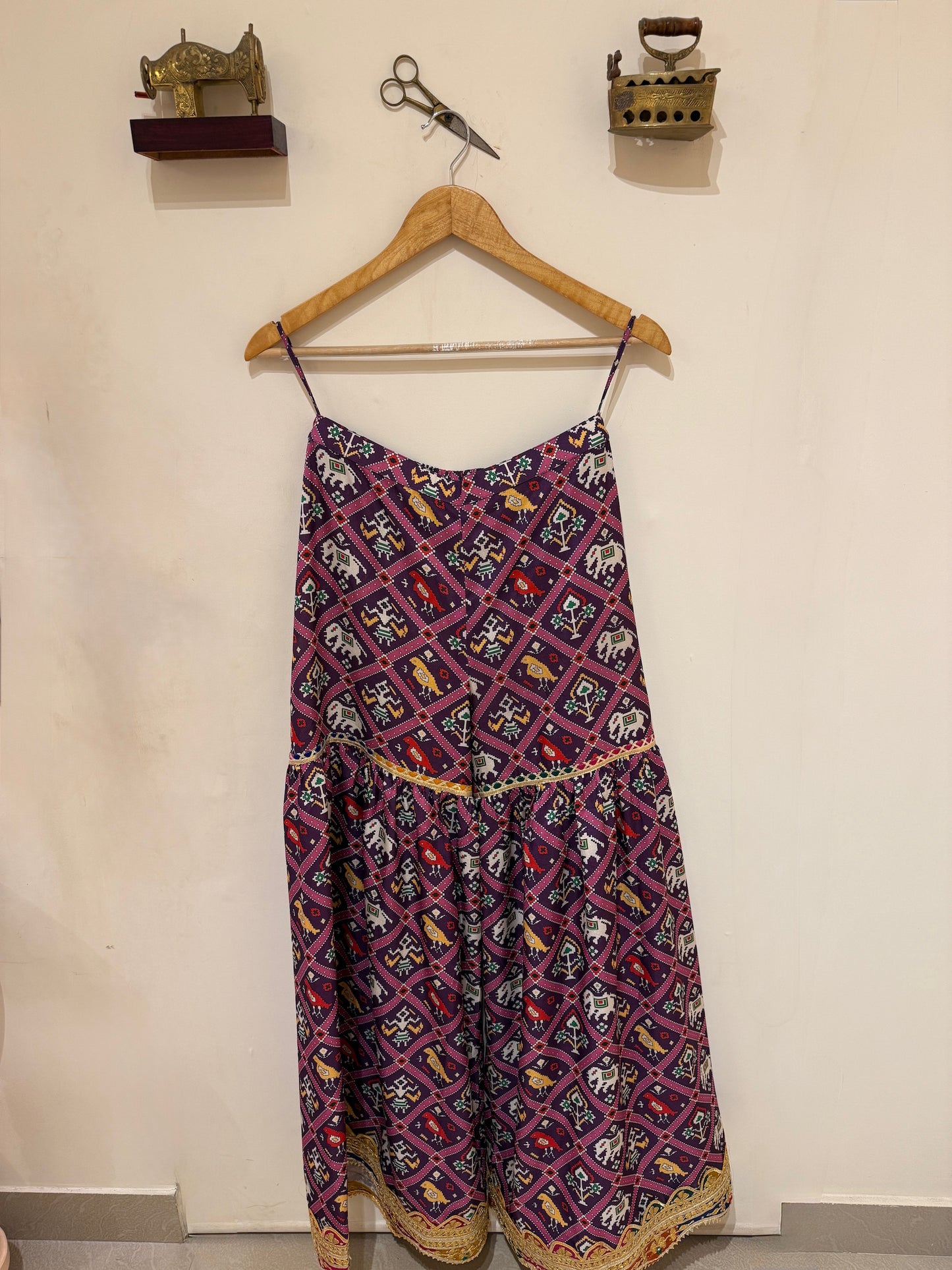 PURPLE PATOLA SHARARA SET